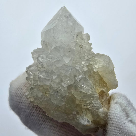 Quartz cactus, quartz spiritueux de qualité XX, Boekenhouthoek, Afrique du Sud, collection 41 x 30 x 25 mm