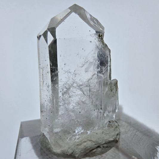 Enhydro Hämatit Epidot Quarz, 1x Blase Streep Mine Goboboseb, Namibia 31*17*11mm