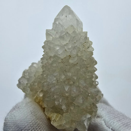 Quartz cactus, quartz spiritueux de qualité XX, Boekenhouthoek, Afrique du Sud, collection 51 x 40 x 47 mm