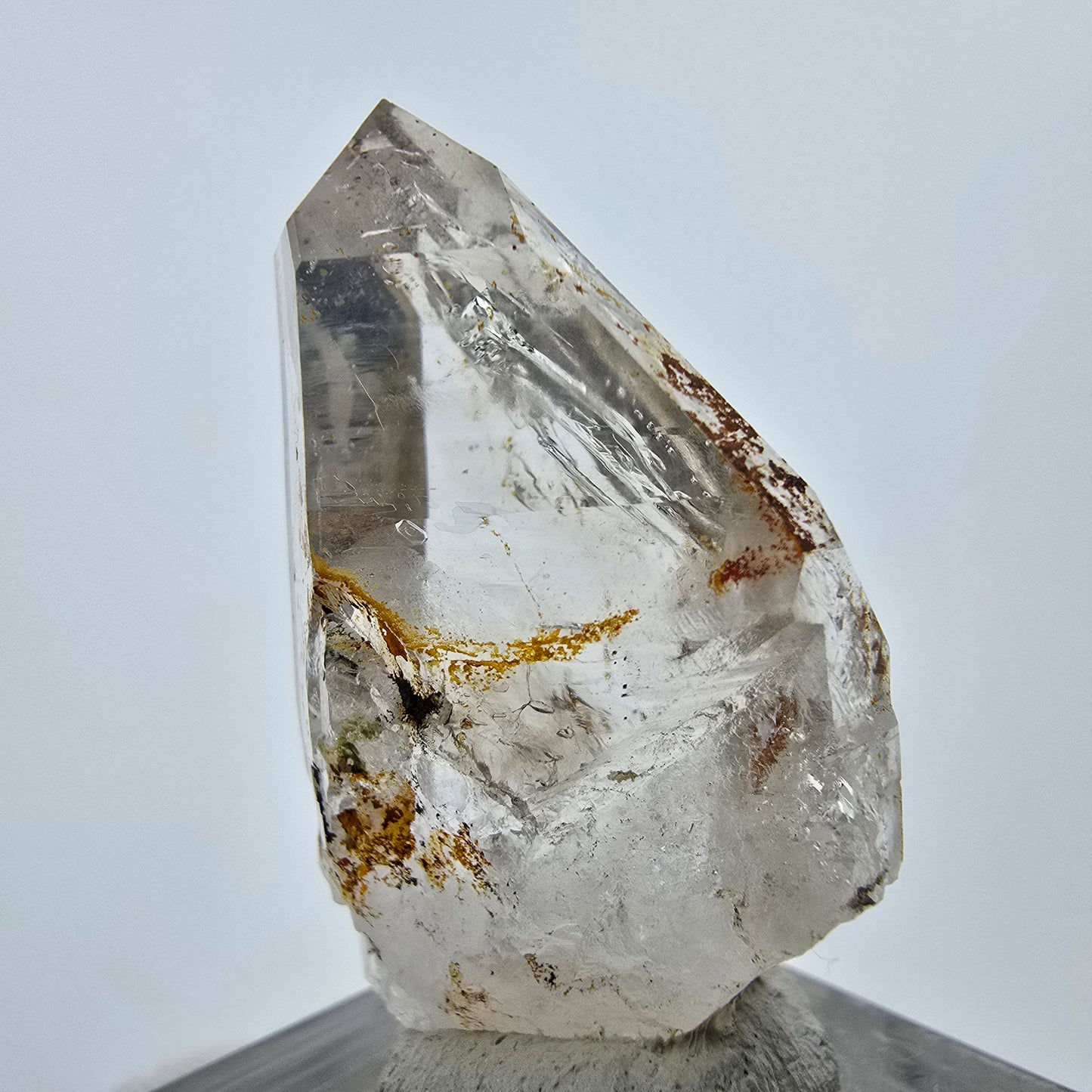 Klarer Phantom Rauchquarz Zepter Kristall Goboboseb, Namibia 40*22*18mm