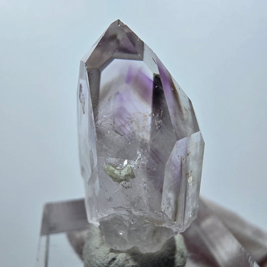 Améthyste fantôme, mine Prehnite Point Streep, Goboboseb, Namibie, 31 x 20 x 11 mm