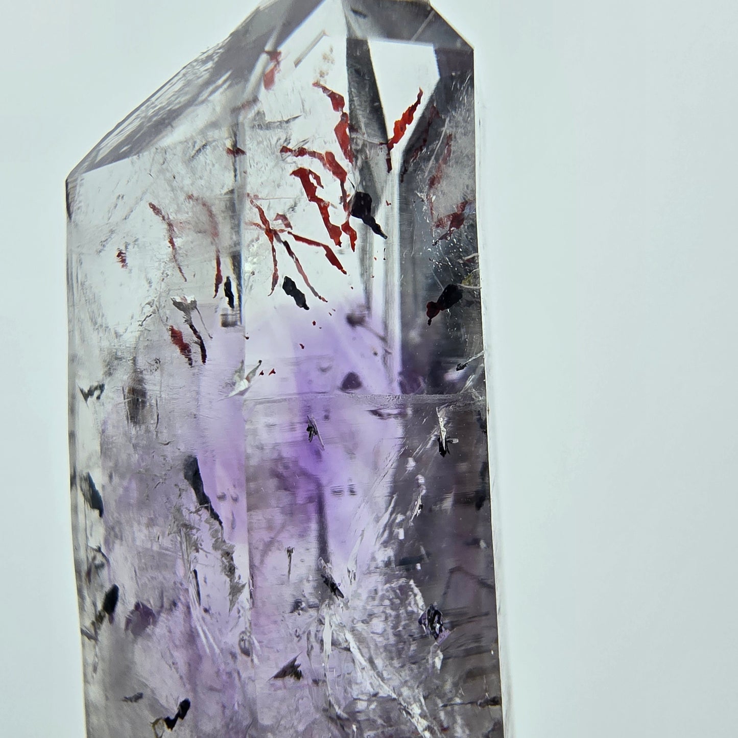 Harlekin Enhydro Phantom Amethyst Streep Mine Goboboseb Namibia 45*17*12mm