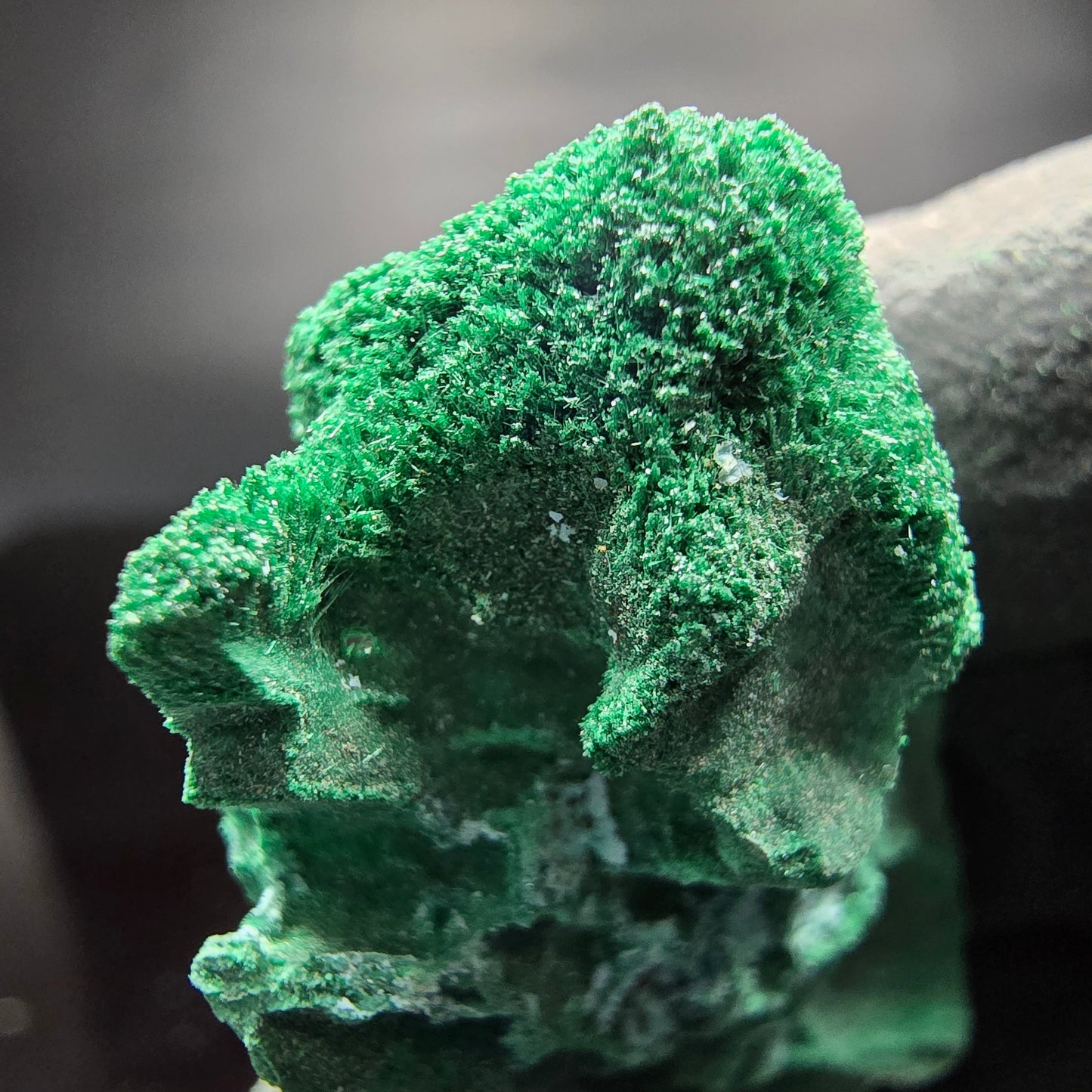 Seltene Malachit Stufe grün Kaokoveld, Namibia 37*23*16mm Mineraliensammlung