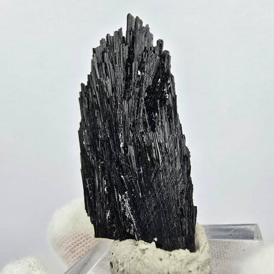 Seltene Schörl Turmalin Stufe schwarz Erongo, Namibia 45*19*11mm Sammlung