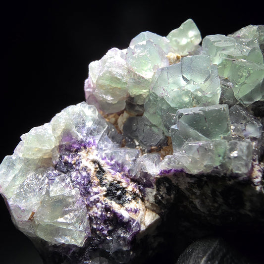 Zonare Fluorite Muscovite Schörl Orthoclase specimen Erongo Namibia 56*42*29mm