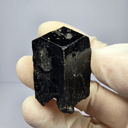 Beautiful Schorl Tourmaline Crystal shiny Erongo, Namibia 33*24*19mm Collection