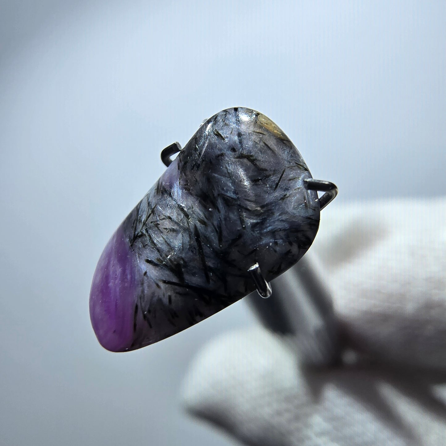 Rare Charoite crystal purple, polished Russia 12*7*3mm