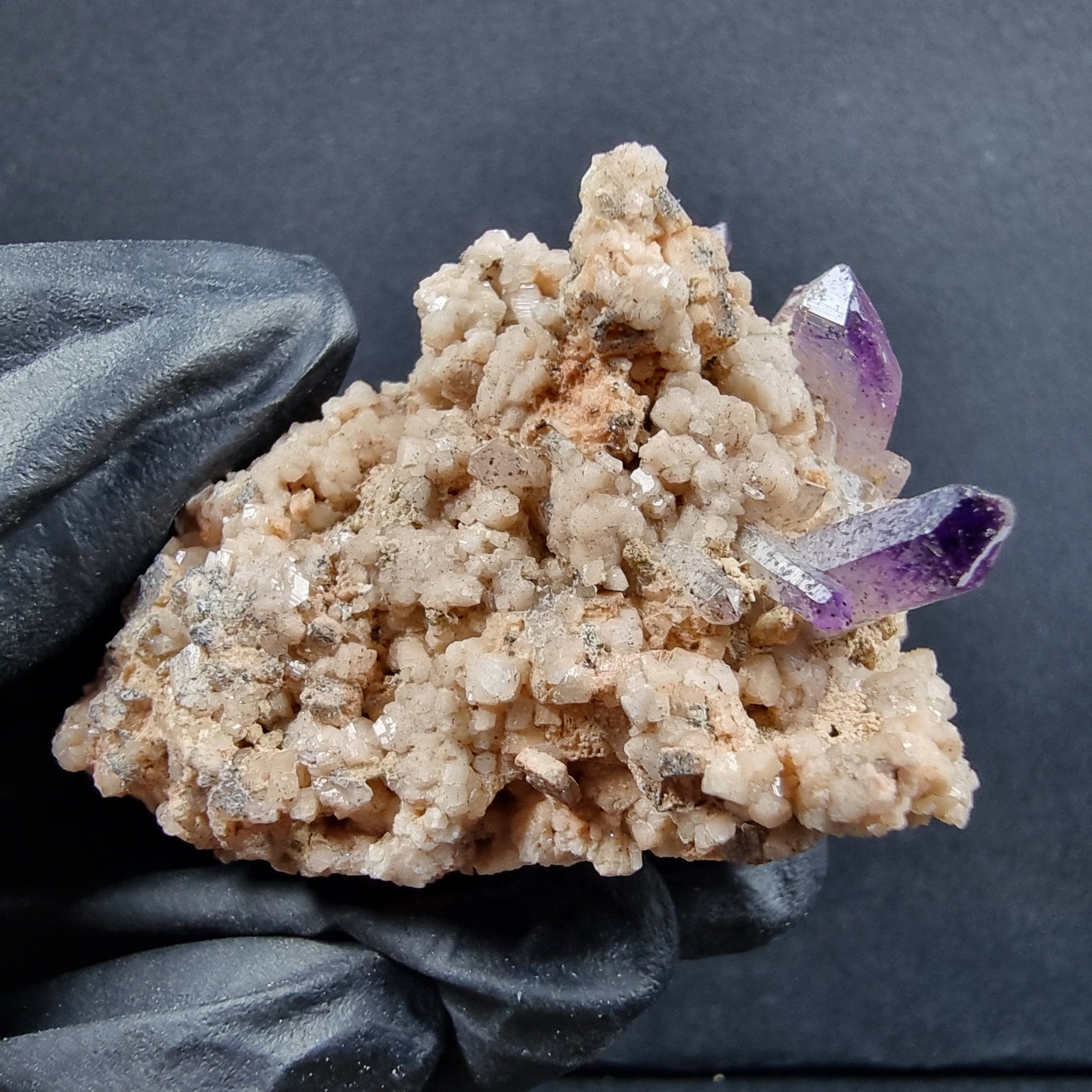 Seltene Brandberg Amethyst Stufe 47*32*30mm Brandberg, Namibia Sammlung