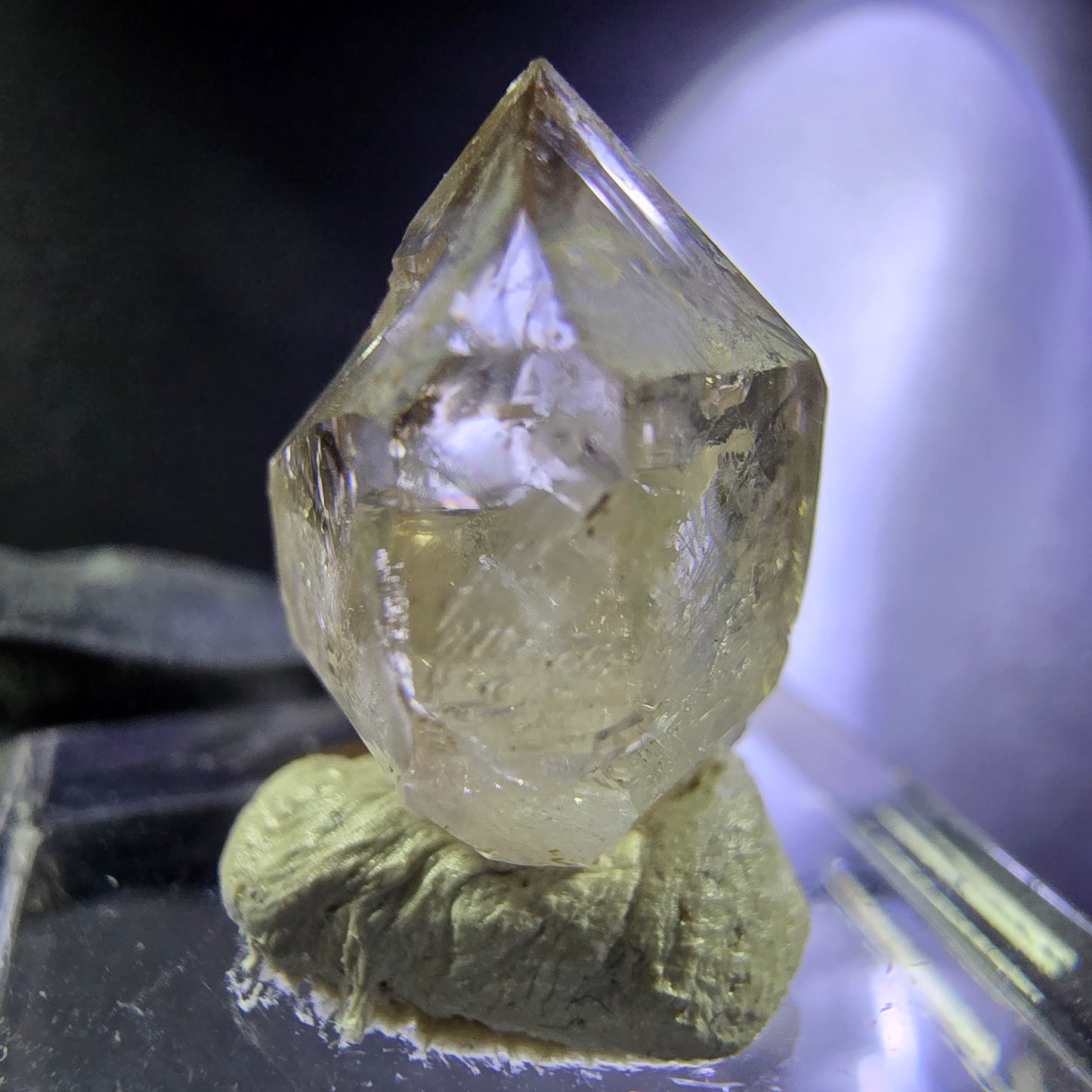 Klarer Phantom Rauchquarz XX Doppelender Kristall 19*18*11mm Goboboseb Namibia