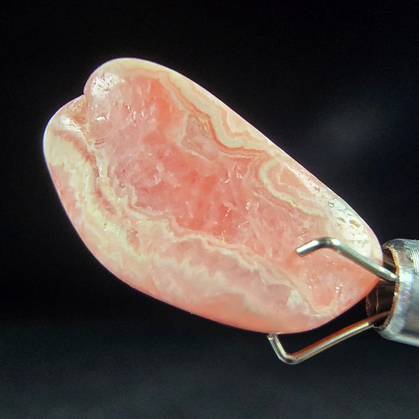 Seltener Rhodochrosit poliert, TOP Qualität 18*11*7mm Argentinien Sammlung