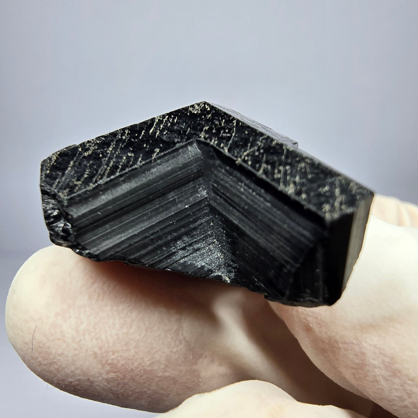 Schörl Tourmaline étoile symétrique Erongo namibie 27*22*19mm Collection minérale