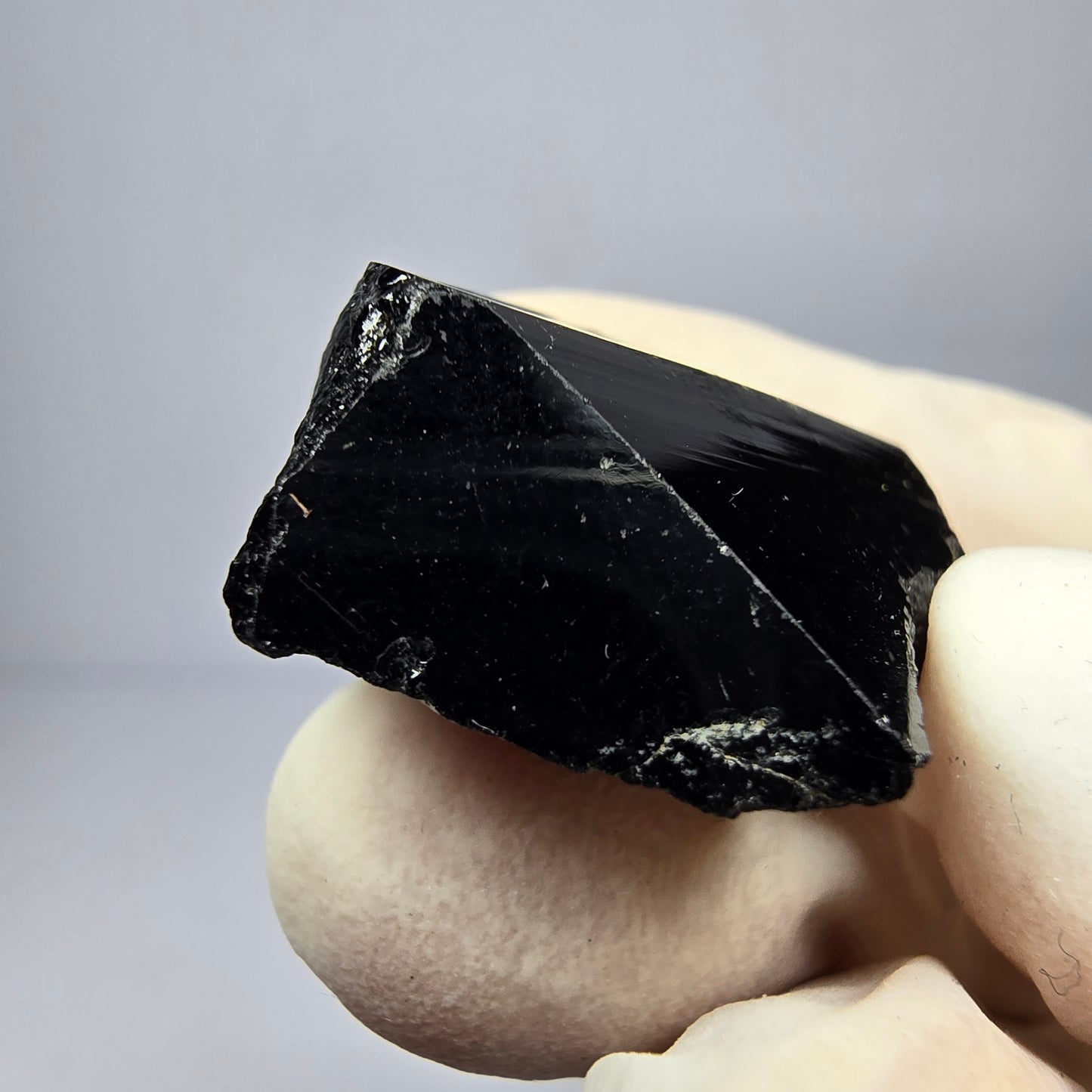 Schöner Schörl Turmalin Kristall glänzend Erongo, Namibia 29*25*10mm Sammlung