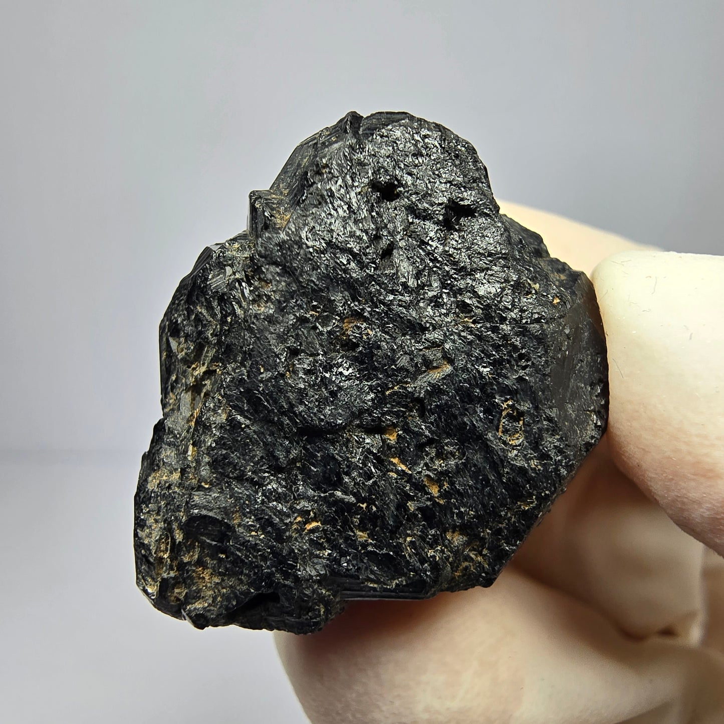 Schöner Schörl Turmalin Kristall glänzend Erongo, Namibia 28*21*17mm Sammlung