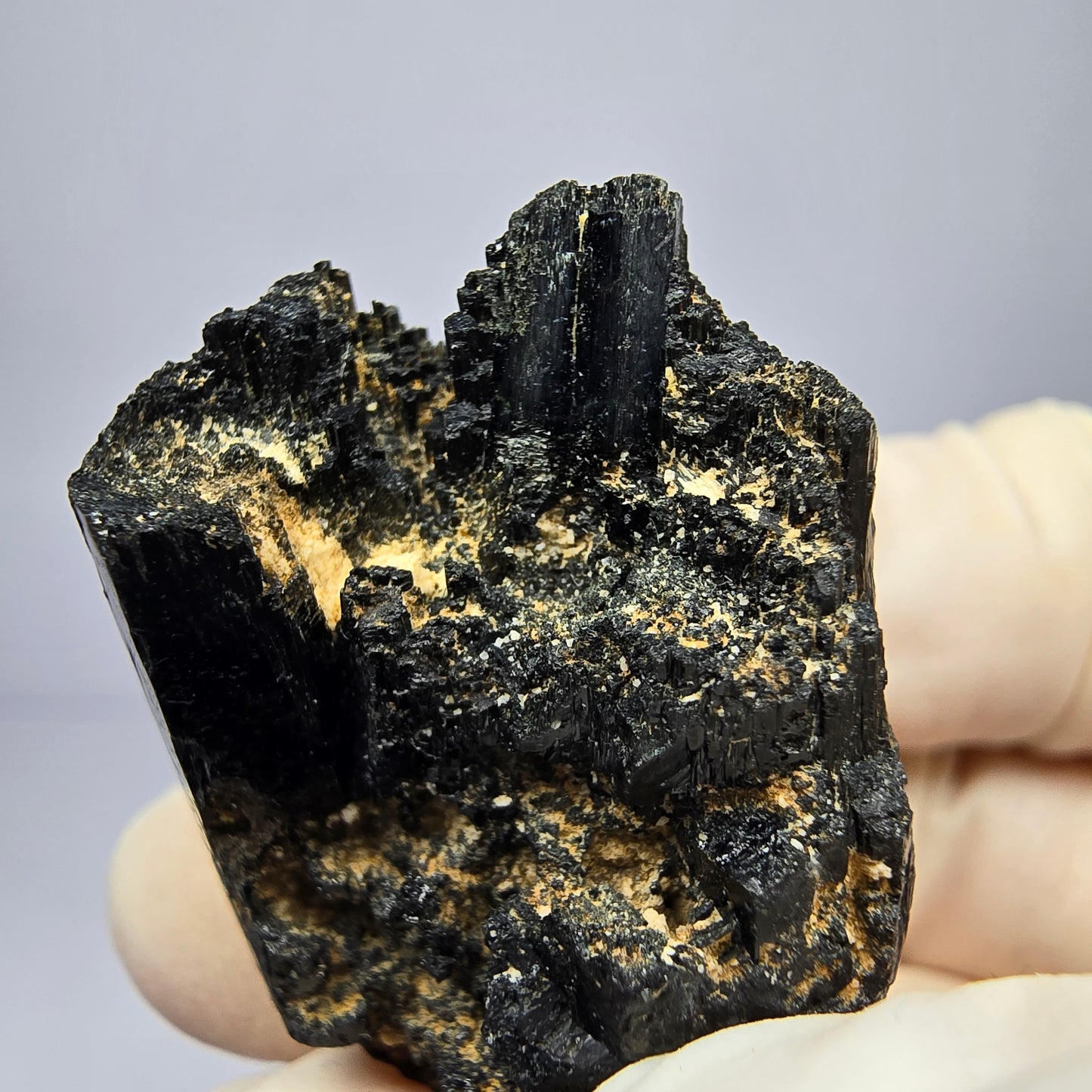 Schöner Schörl Turmalin Kristall glänzend Erongo, Namibia 33*24*19mm Sammlung