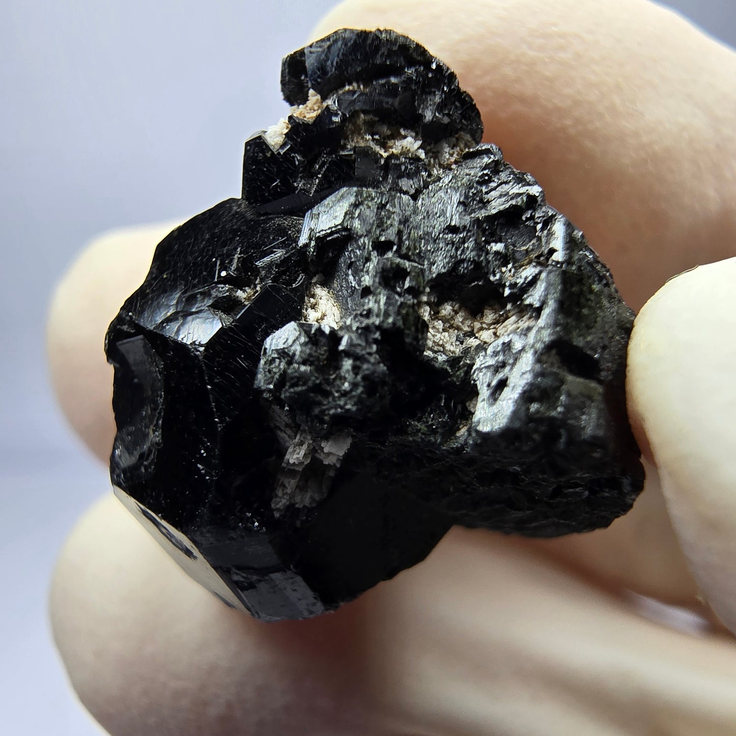 Tourmaline Schörl symétrique, stade orthose collection Erongo Namibie 20*18*14mm
