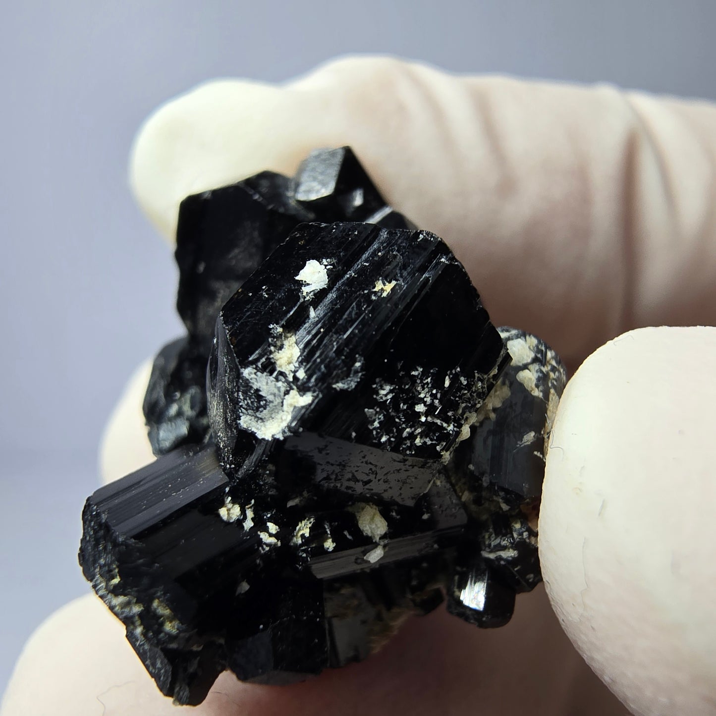 Tourmaline Schörl symétrique, stade orthose collection Erongo Namibie 23*22*20mm