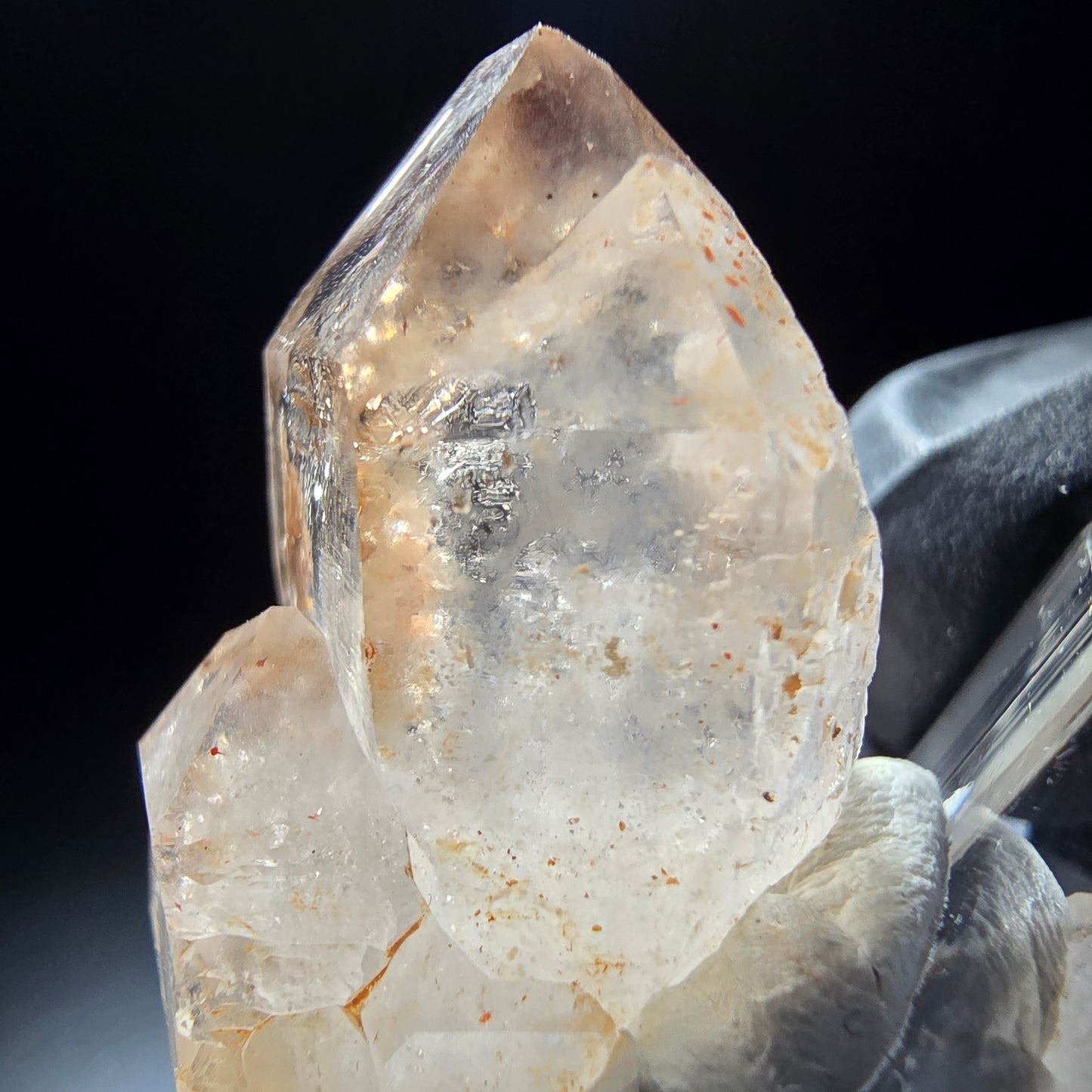 Phantom Rauchquarz Doppelender Stufe Goboboseb, Namibia 44*22*22mm Sammlung