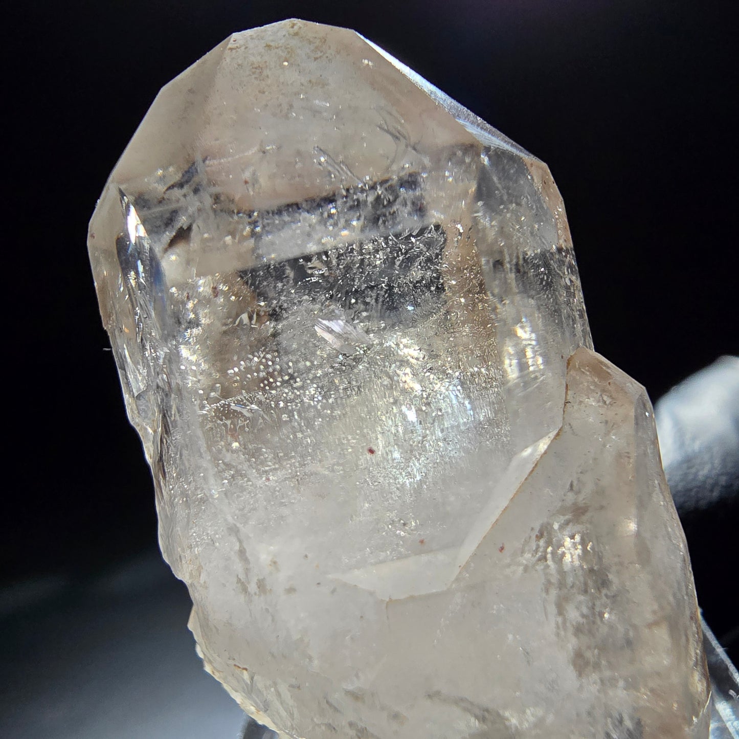 Phantom Rauchquarz Doppelender Stufe Goboboseb, Namibia 39*24*19mm Sammlung
