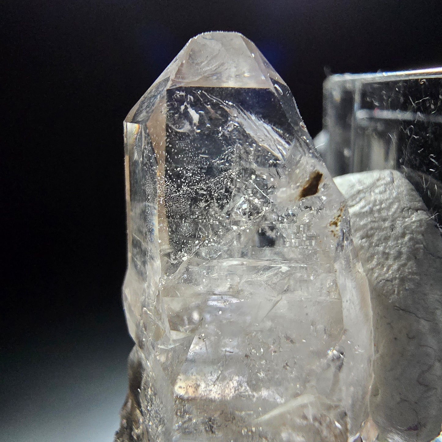 Phantom Rauchquarz Doppelender Stufe Goboboseb, Namibia 36*17*12mm Sammlung