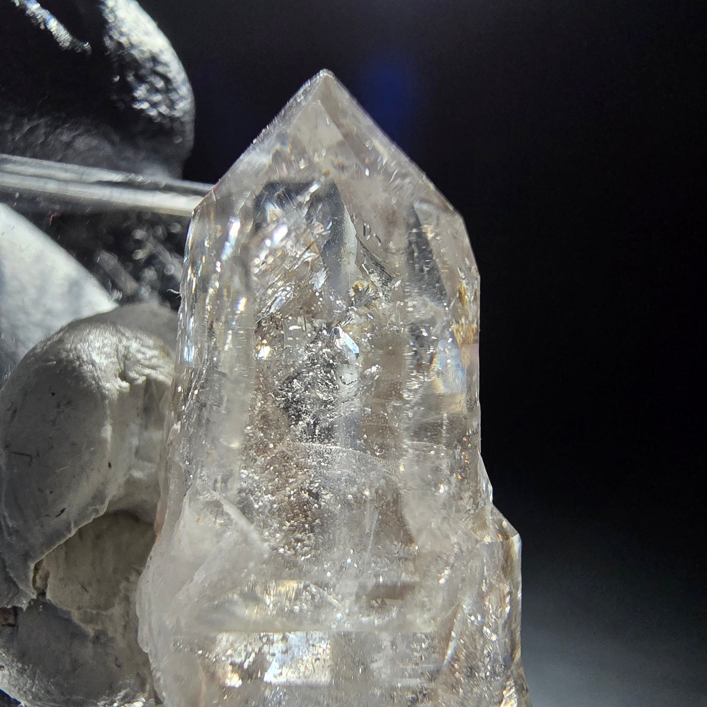 Phantom Rauchquarz Doppelender Stufe Goboboseb, Namibia 36*17*12mm Sammlung