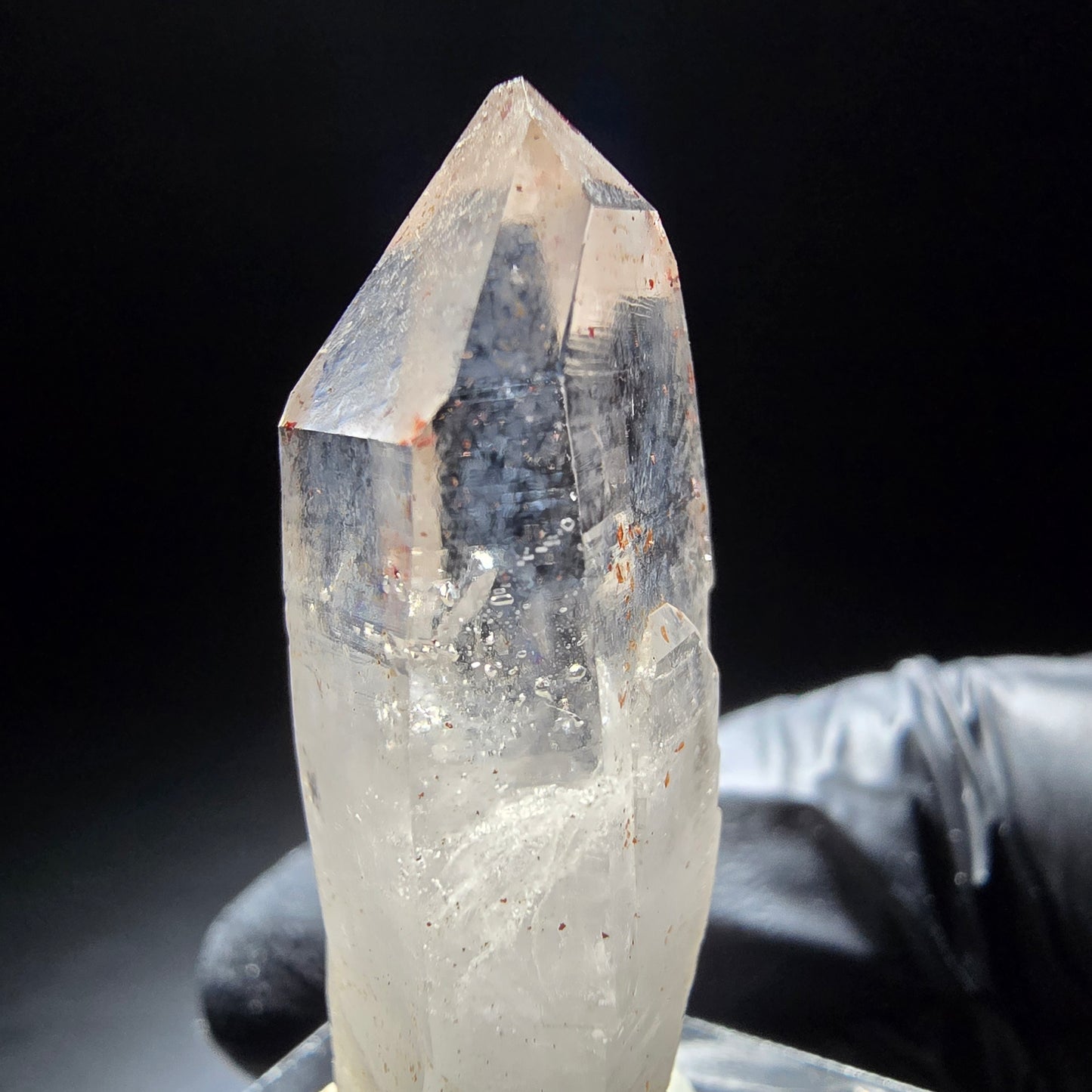 Klarer Phantom Rauchquarz mit Eisen-Einschlüssen Goboboseb, Namibia 39*16*13mm