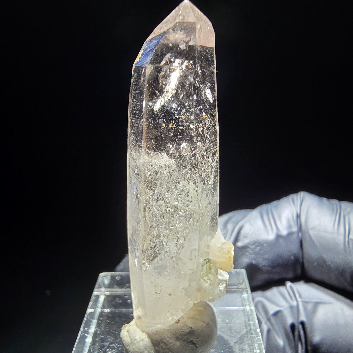 Phantom Rauchquarz Doppelender Spitzen Goboboseb, Namibia 48*15*11mm Sammlung