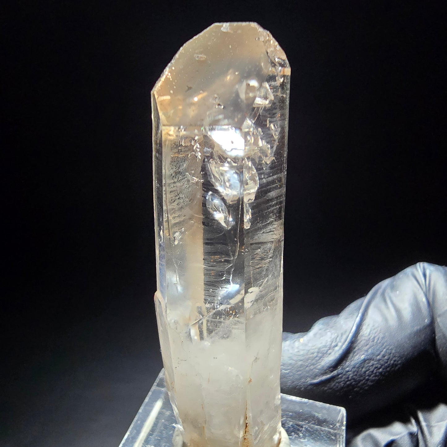 Phantom Rauchquarz Doppelender Spitzen Goboboseb, Namibia 53*15*12mm Sammlung