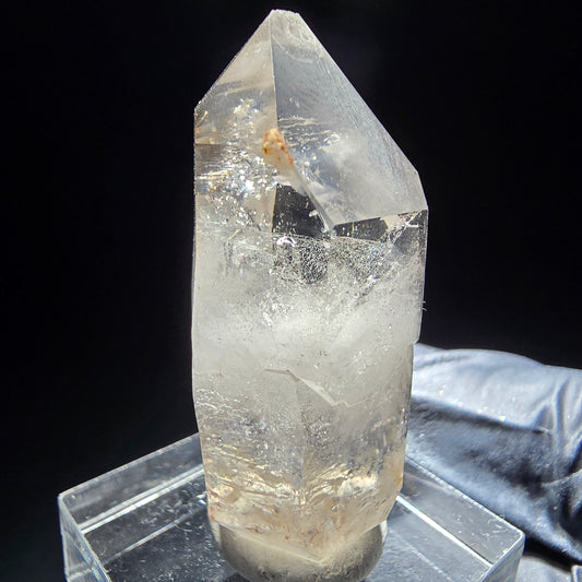 Phantom Smoky Quartz Double Ended Iron Step Goboboseb, Namibie 41*17*13mm