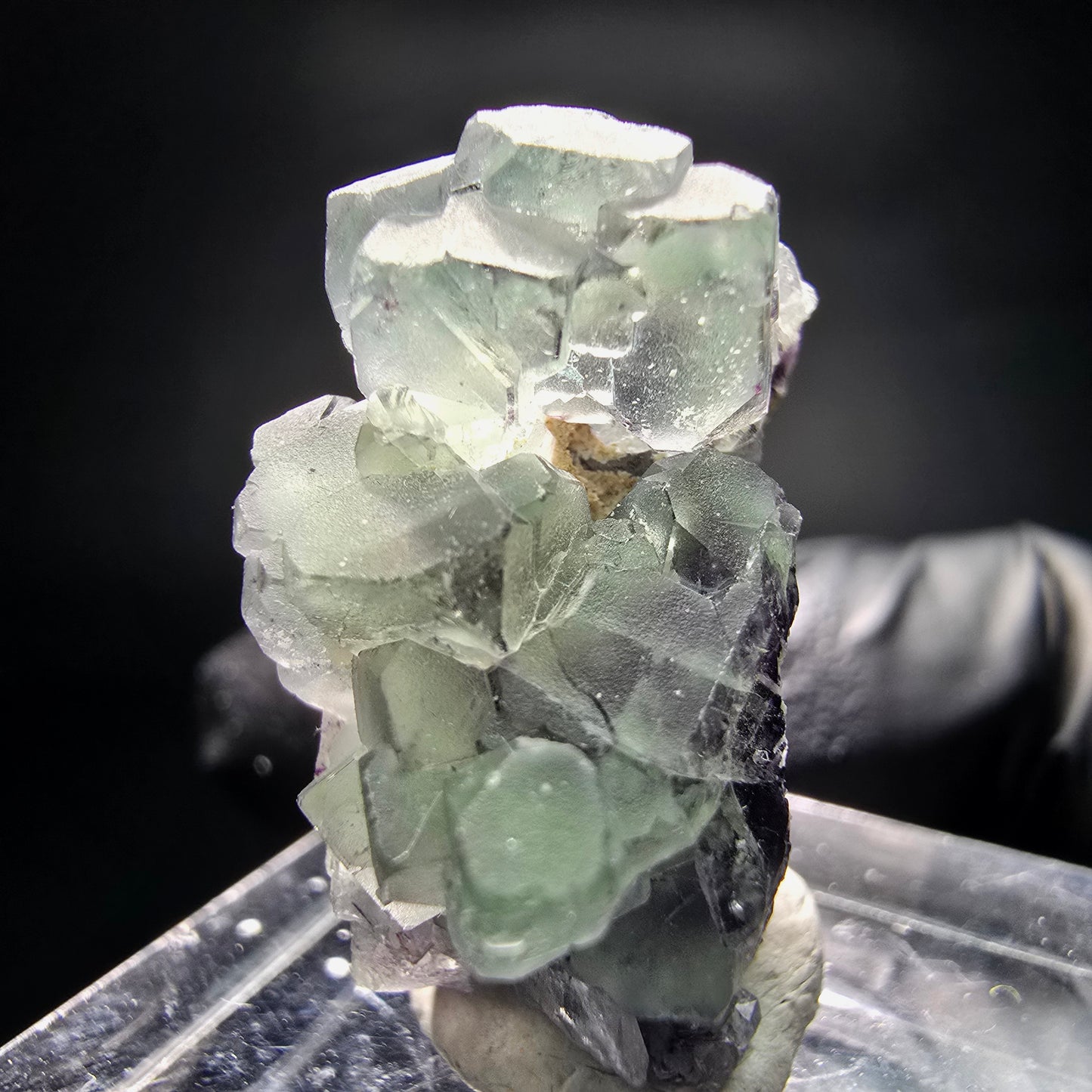 Fluorite Zonare, muscovite, stade orthoclase Erongo, namibie, Collection 26*17*14mm