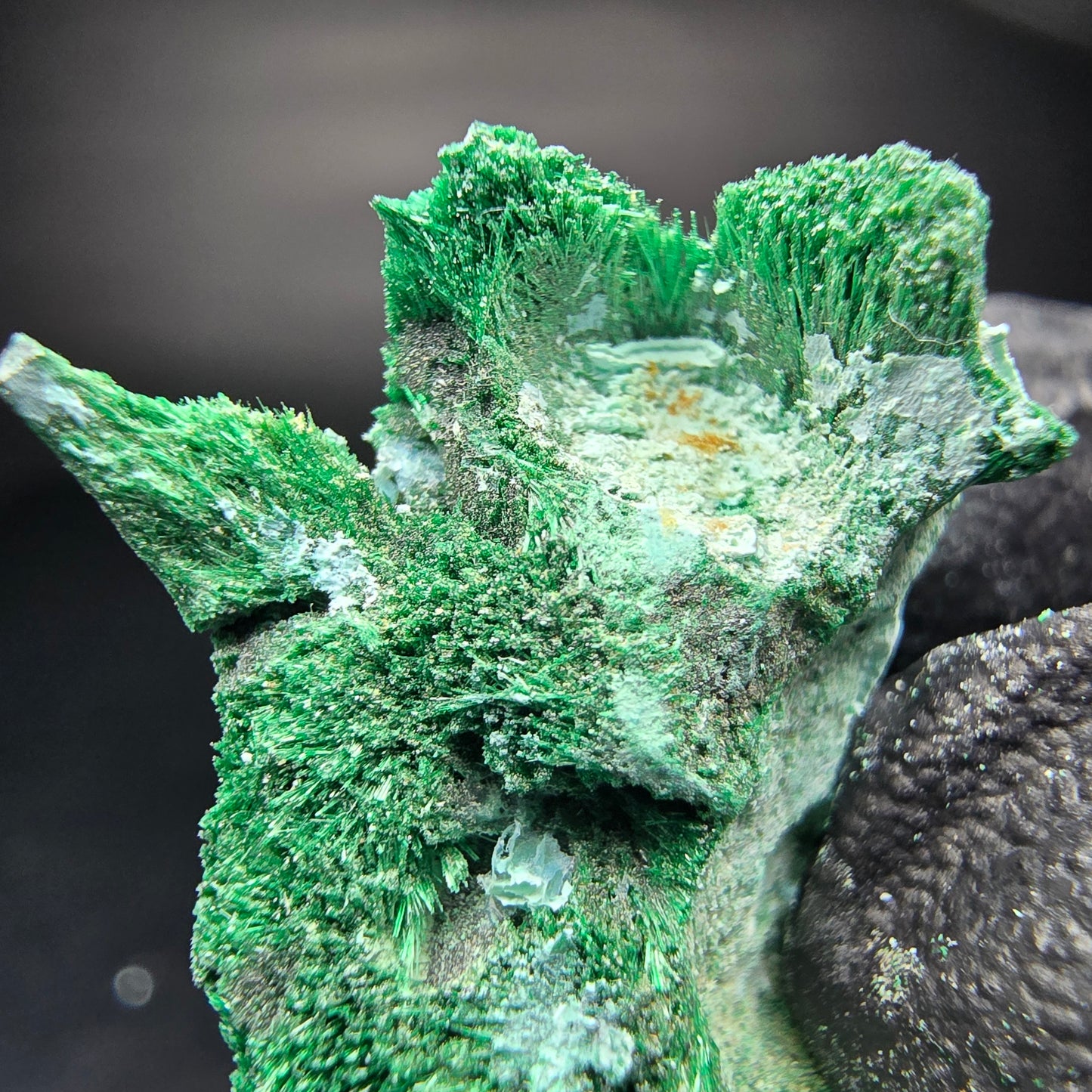 Seltene Malachit, Chrysokoll Stufe Kaokoveld, Namibia 32*24*17mm Sammlung