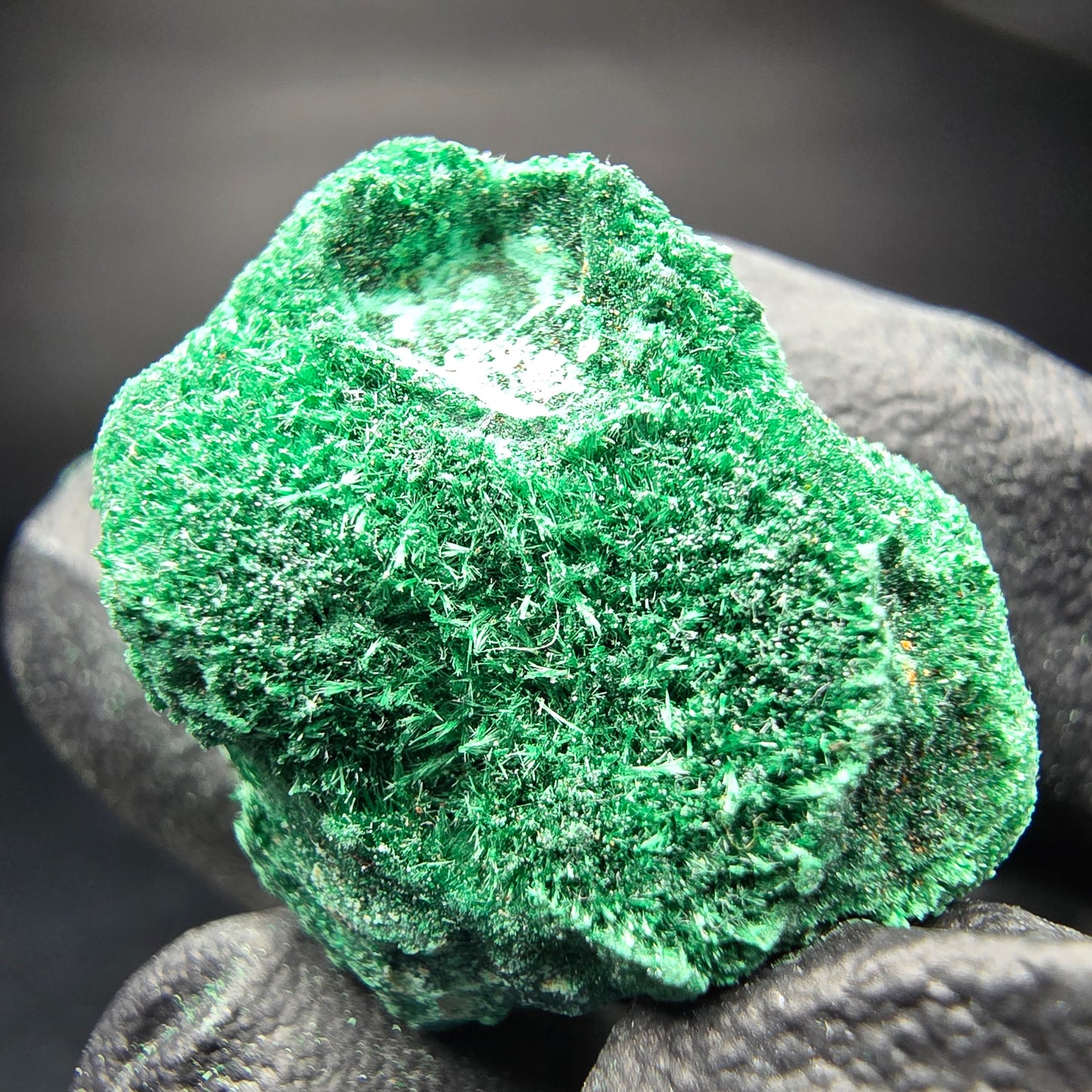Spécimen rare de malachite, Kaokoveld vert, collection minérale namibie 24*22*16mm