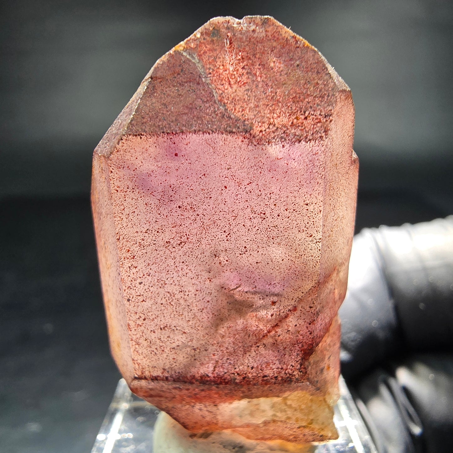 Beautiful Phantom Scepter Amethyst Point purple Brandberg Namibia 40*22*16mm Collection