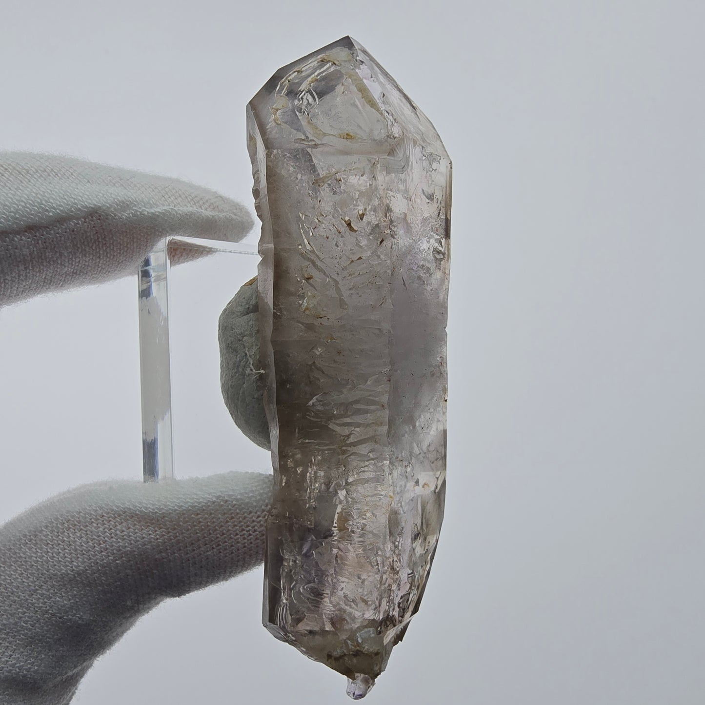 Enhydro Phantom Amethyst Doppelender 3x Blase Goboboseb, Namibia 76*25*18mm
