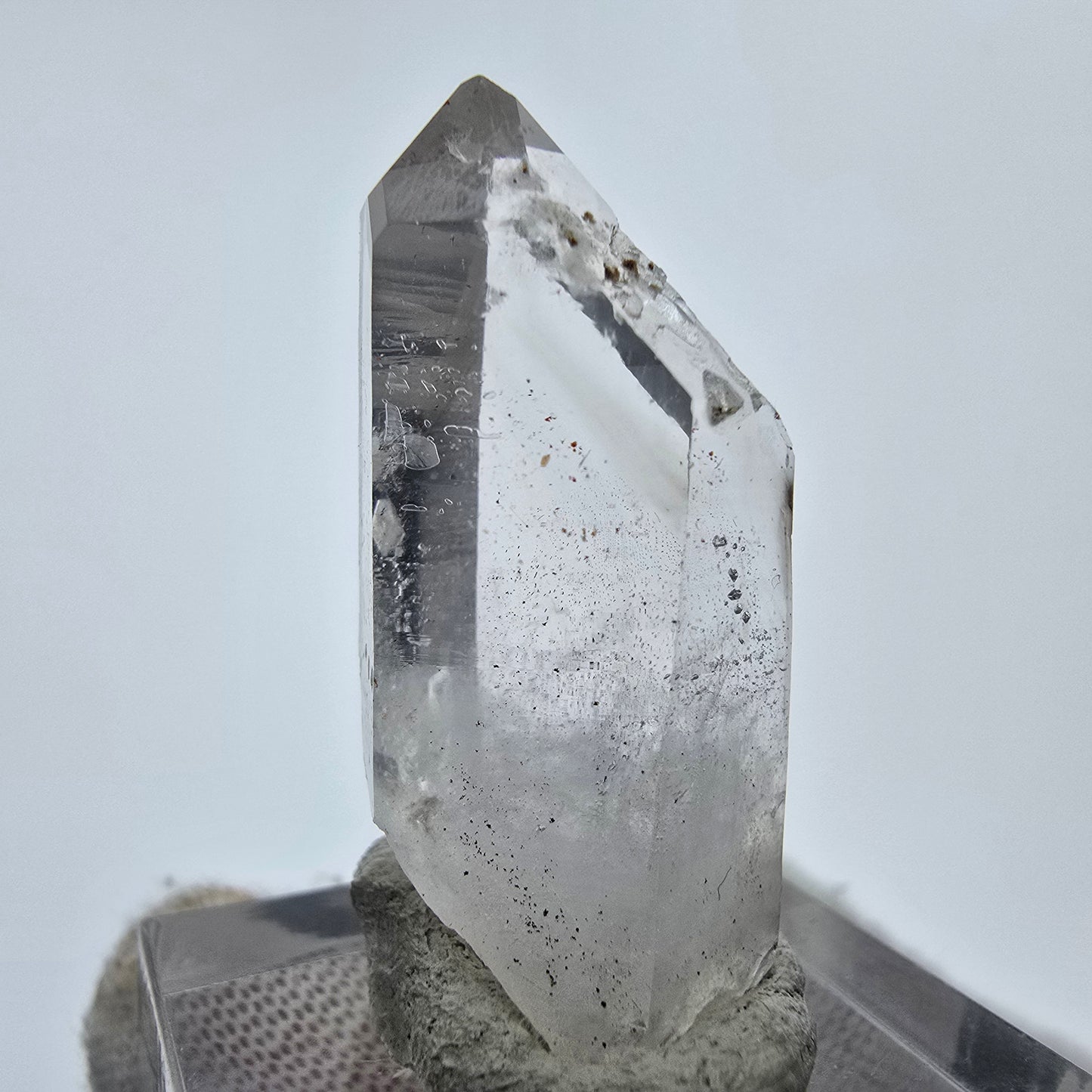 16x klare Phantom Rauchquarz Spitzen, Zepter aus Goboboseb, Namibia Lot Sammlung Set