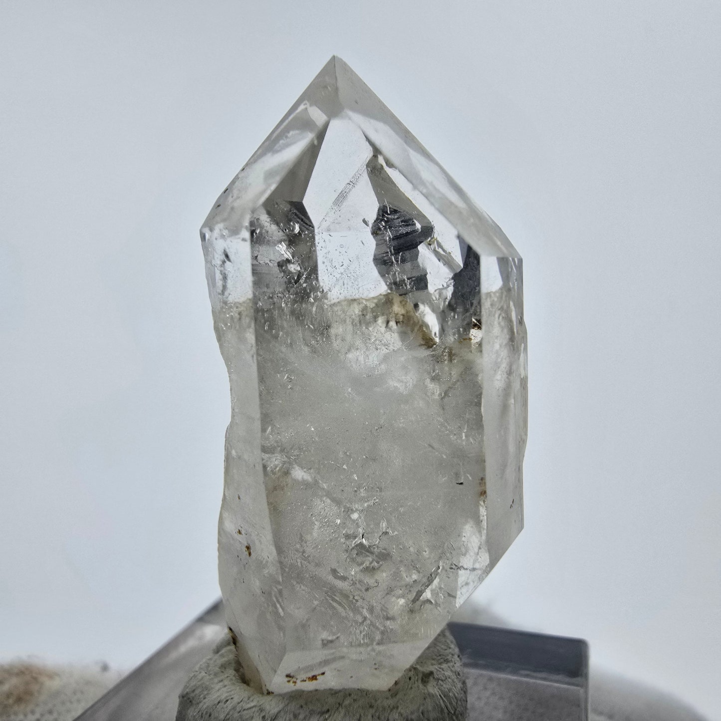16x klare Phantom Rauchquarz Spitzen, Zepter aus Goboboseb, Namibia Lot Sammlung Set