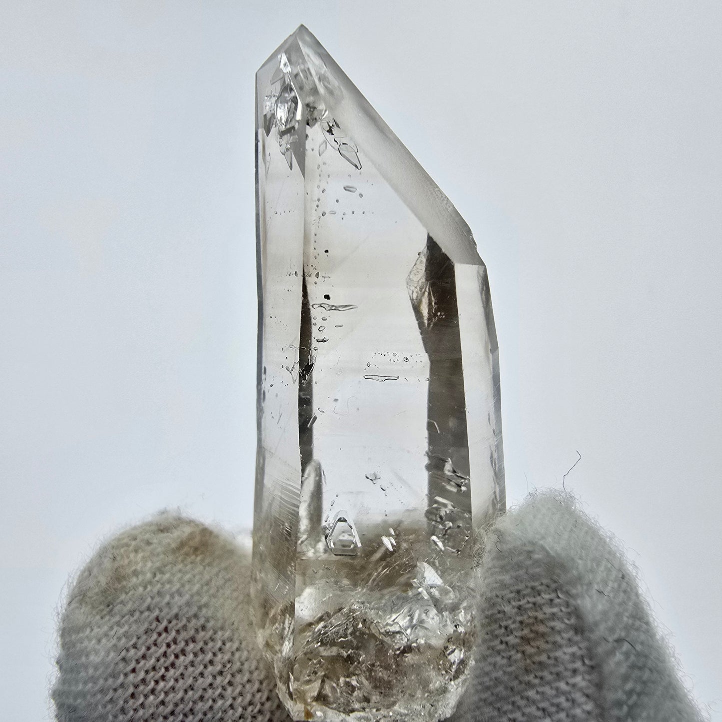 14x klare Phantom Rauchquarz Spitzen, Zepter aus Goboboseb, Namibia Lot Sammlung Set