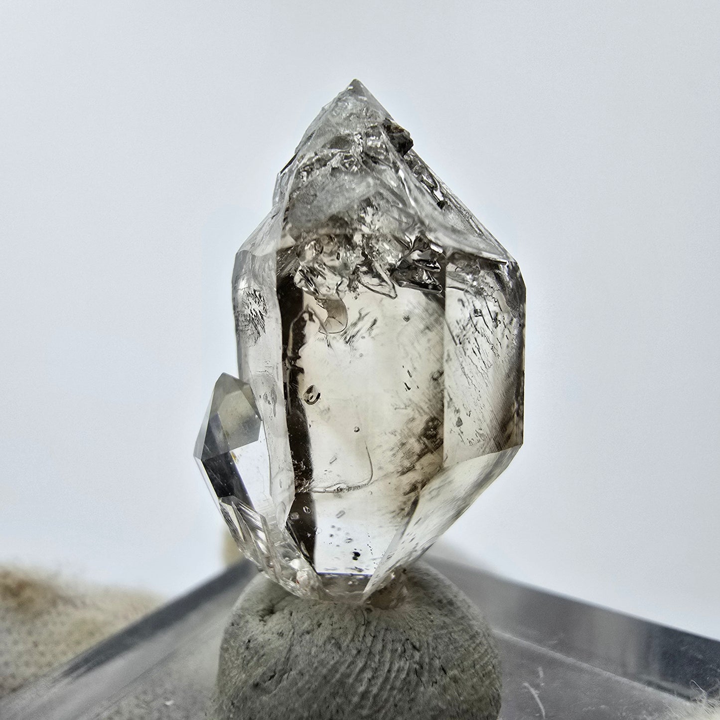 14x klare Phantom Rauchquarz Spitzen, Zepter aus Goboboseb, Namibia Lot Sammlung