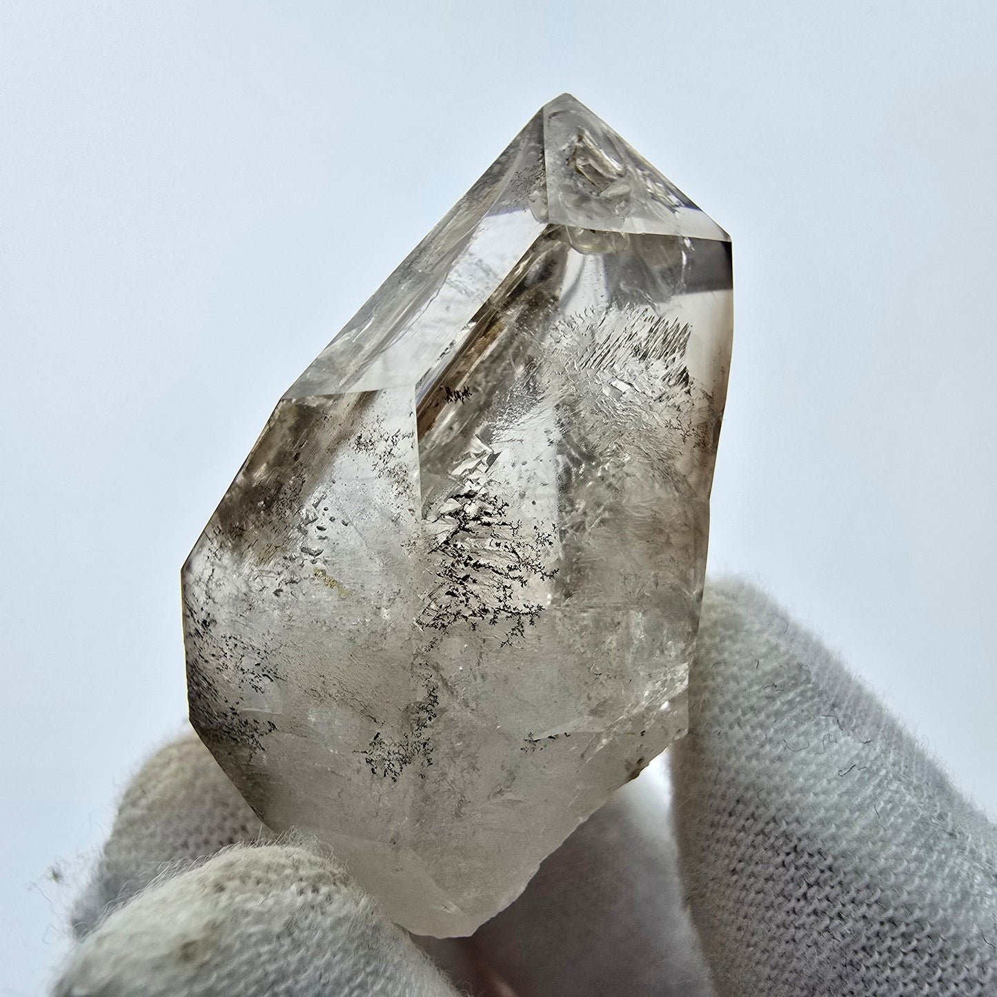 8x große Phantom Rauchquarz Spitzen, Zepter aus Goboboseb Namibia Lot Sammlung