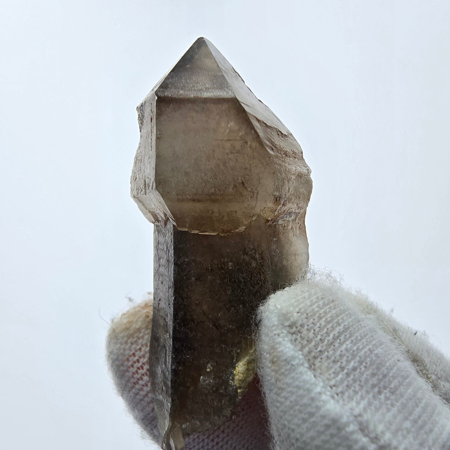 7x große Phantom Rauchquarz Spitzen, Zepter aus Goboboseb Namibia Lot Sammlung