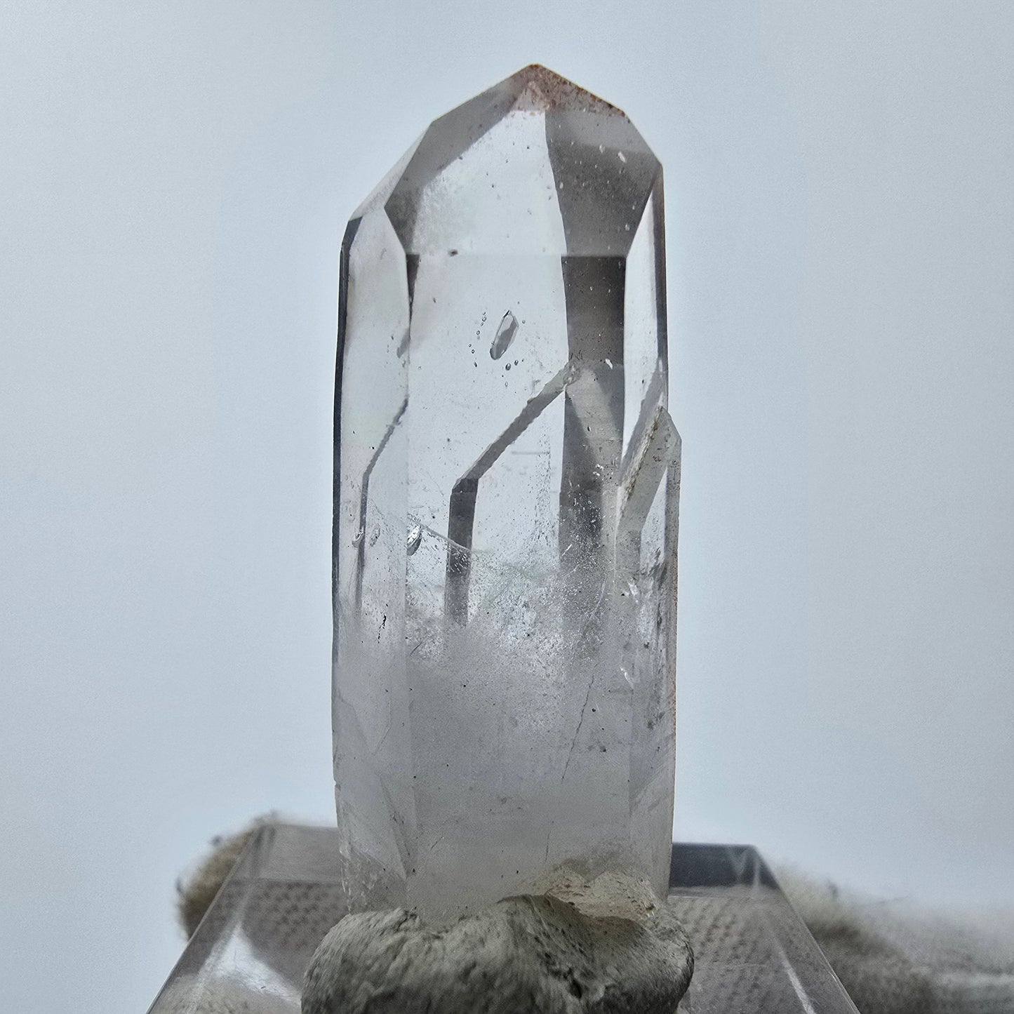 11x klare Phantom Rauchquarz Spitzen, Zepter aus Goboboseb, Namibia Lot Sammlung