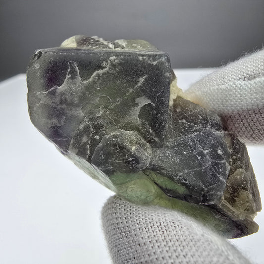 21x UV Phantom Fluorit Würfel Stufen Omehane, Namibia, B2B Händler Flat Sammlung