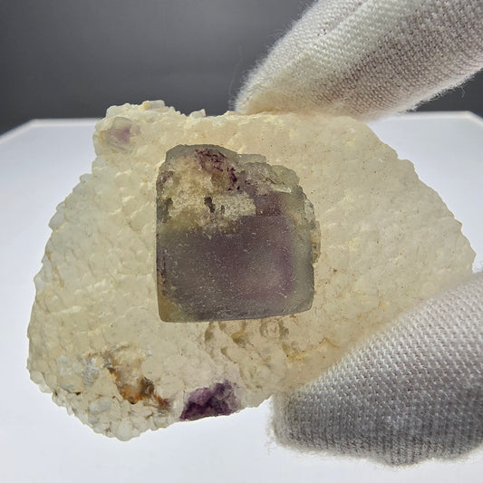 16x UV Phantom Fluorit Würfel Stufen Omehane, Namibia, B2B Händler Flat Sammlung