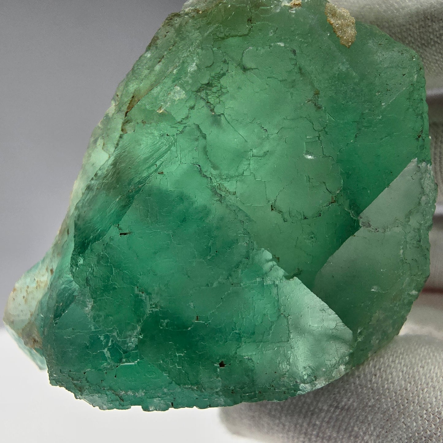 Großer Phantom Fluorit Würfel grün Okorusu, Namibia 67*55*31mm Sammlung