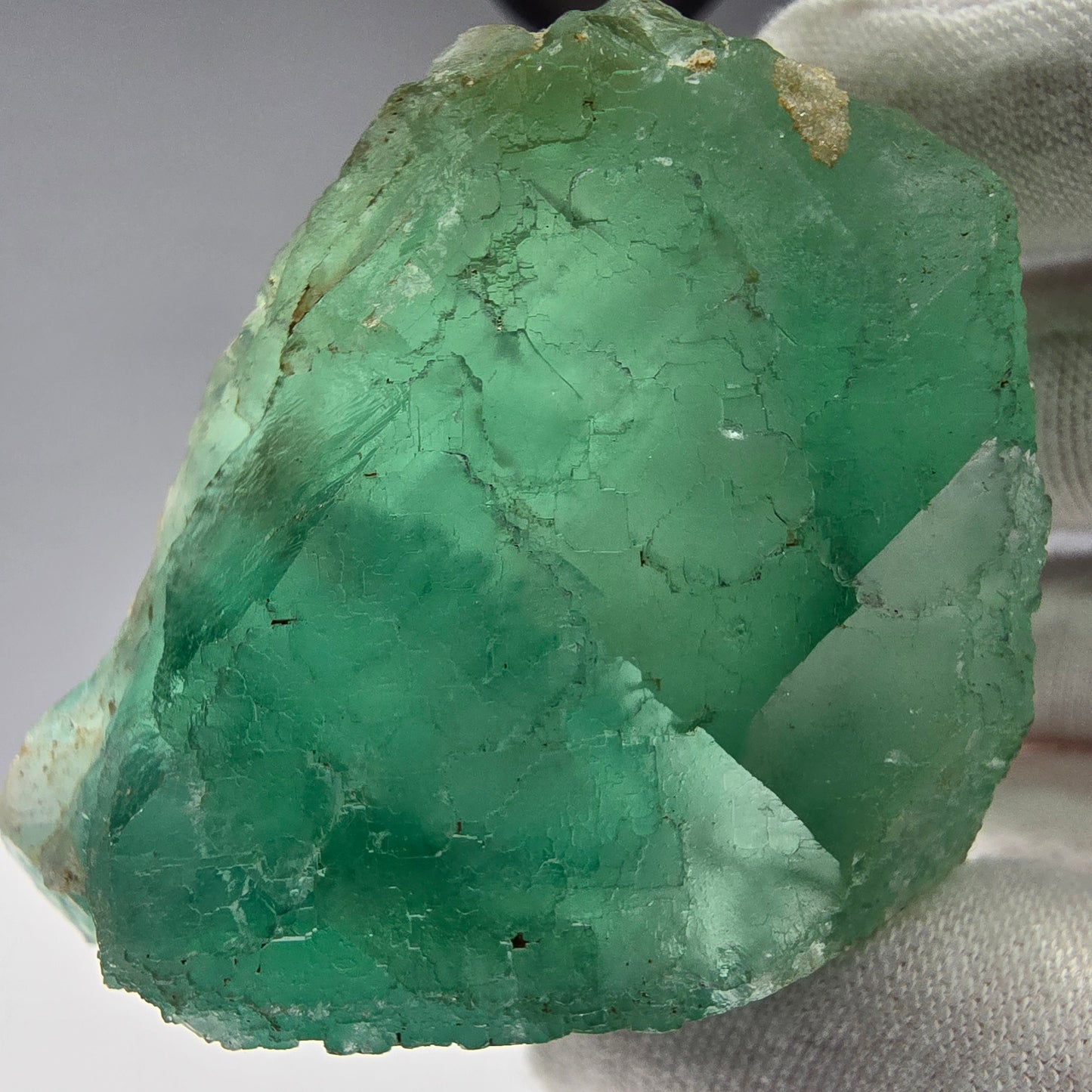 Großer Phantom Fluorit Würfel grün Okorusu, Namibia 67*55*31mm Sammlung