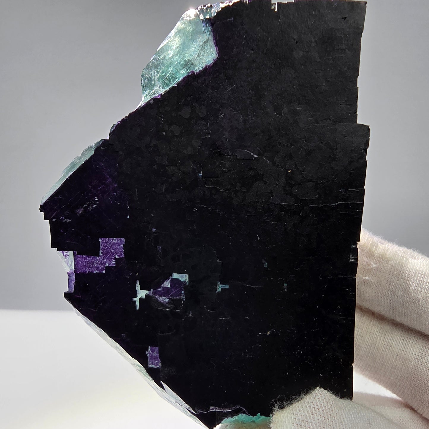 Seltene Fluorit Würfel Stufe 11:11 Angel Pocket, Okorusu Mine Namibia 82*59*32mm