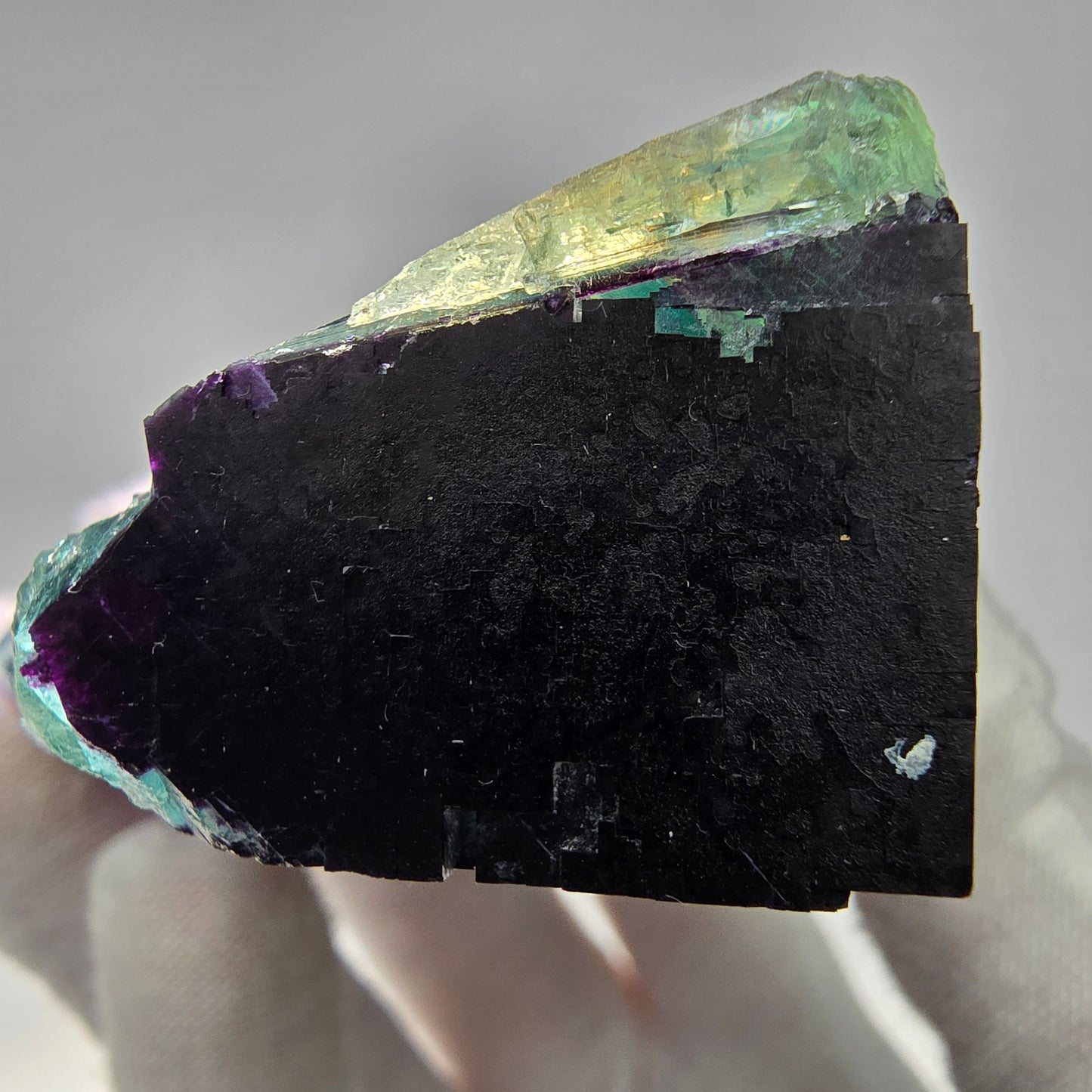 Seltene Fluorit Würfel Stufe 11:11 Angel Pocket, Okorusu Mine Namibia 82*59*32mm