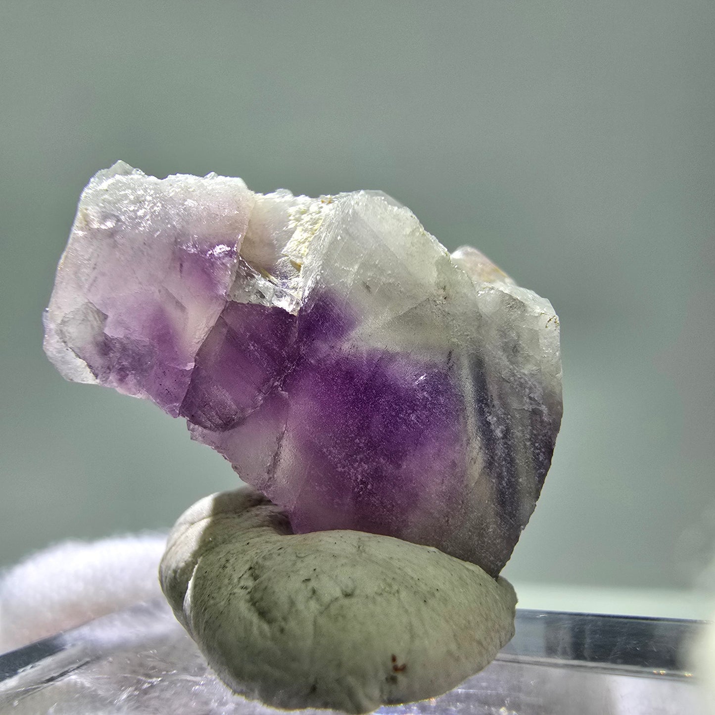 Cubes de fluorite fantôme UV rares, qualité quartz Brandberg, Namibie 23*18*13mm