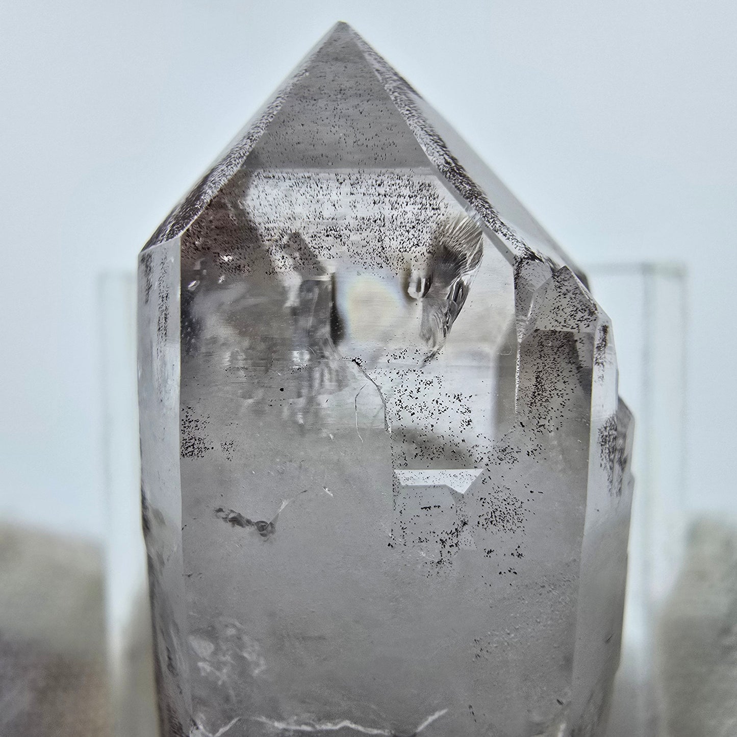 Phantom Amethyst DT Zepter Kristall Goboboseb, Namibia 42*17*16mm Sammlung