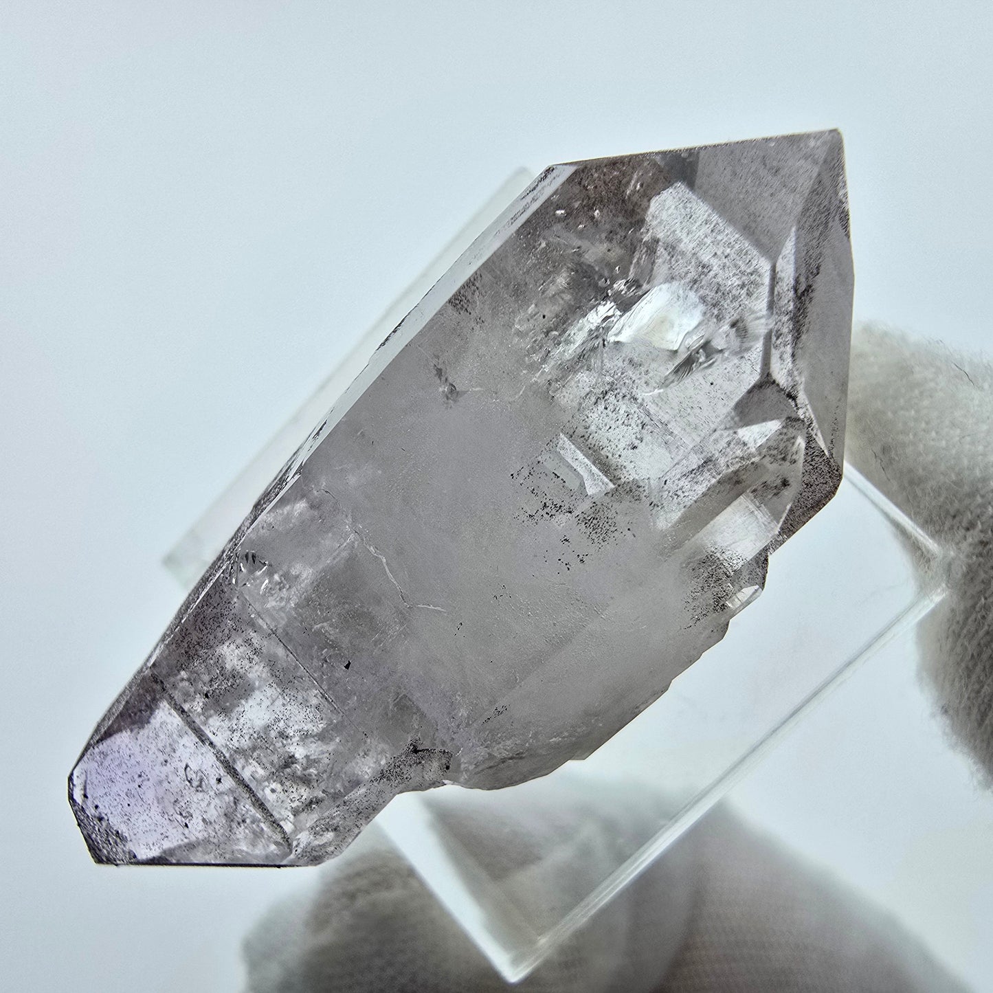 Phantom Amethyst DT Zepter Kristall Goboboseb, Namibia 42*17*16mm Sammlung