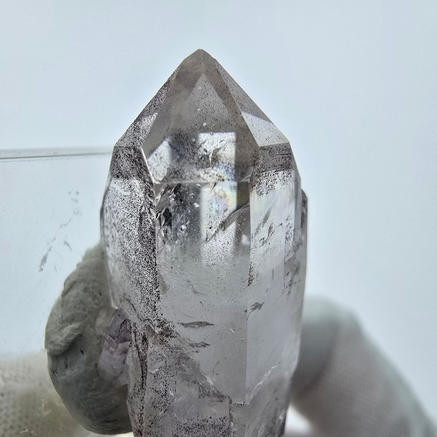 Phantom Amethyst DT Zepter Kristall Goboboseb, Namibia 42*17*16mm Sammlung